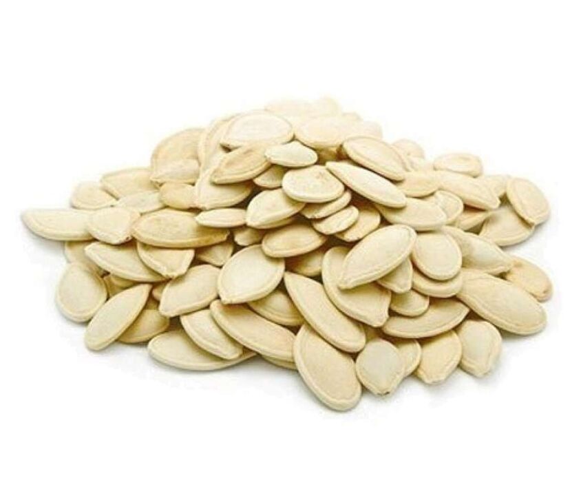 Semi di zucca dalla prostatite